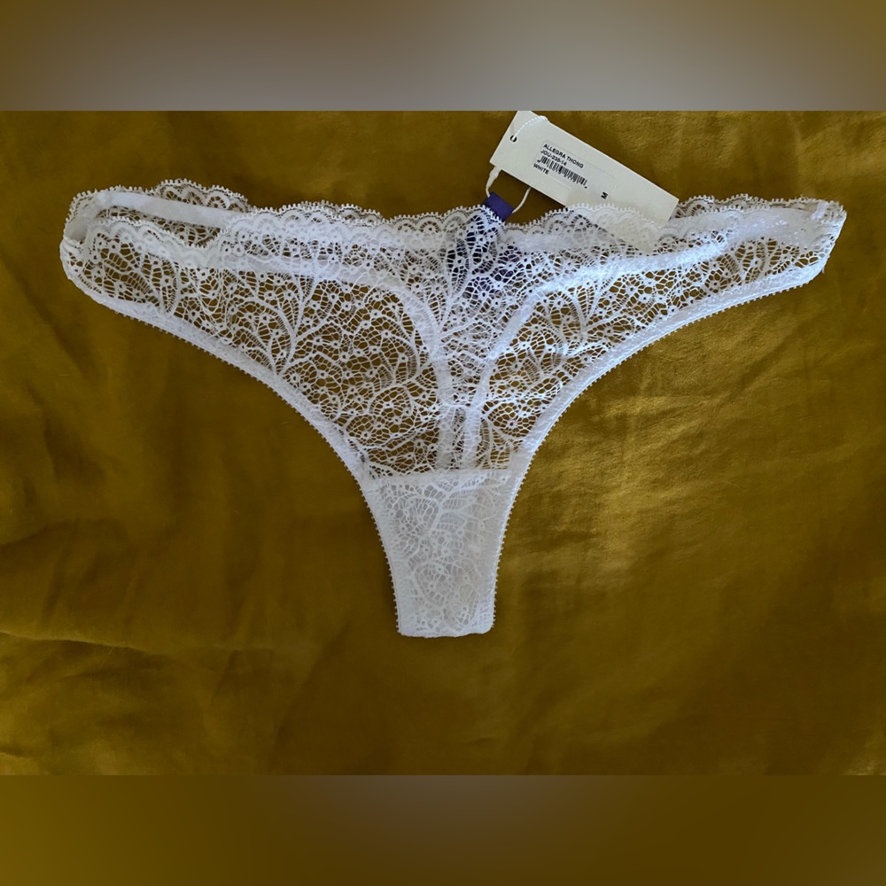 NWT Journelle white lace panty